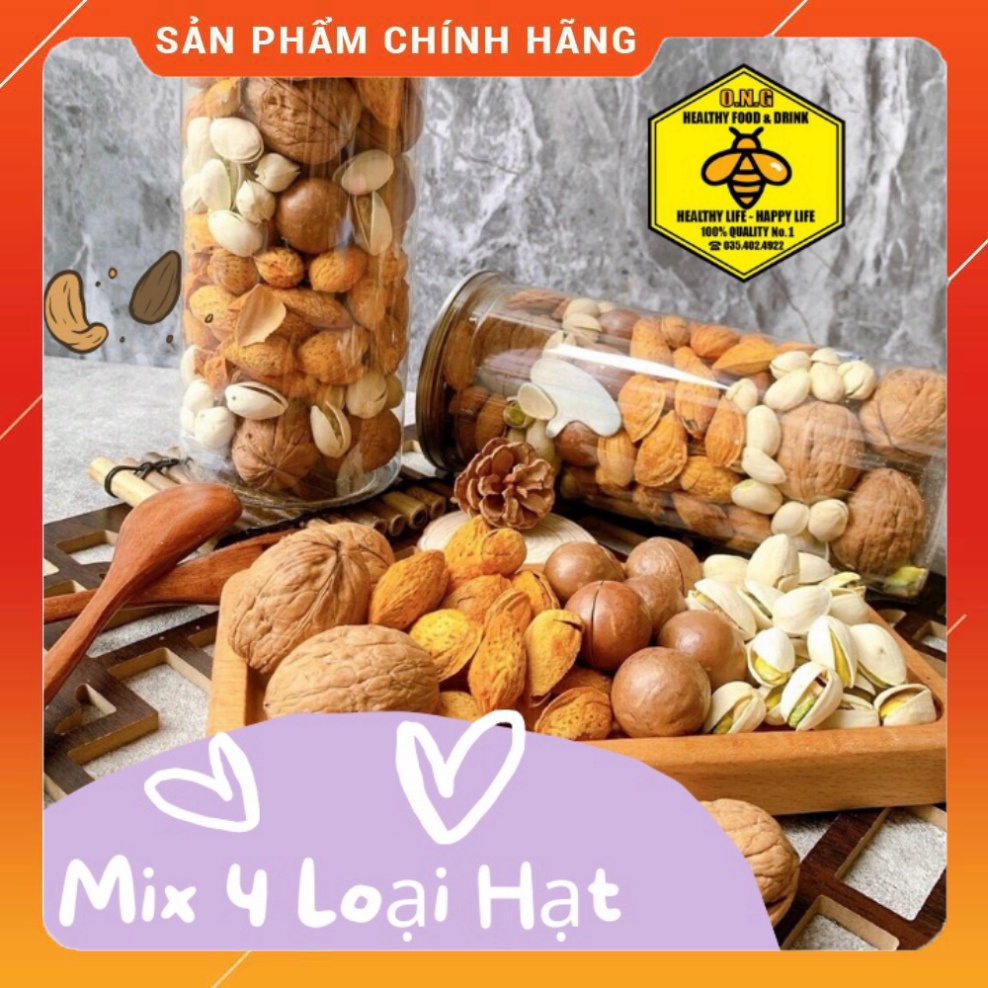 Hạt Mix Dinh Dưỡng 4 Loại, Hạt Dinh Dưỡng Ăn Kiêng