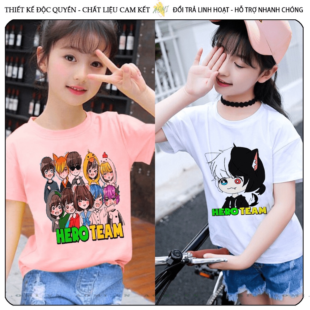 ÁO THUN UNISEX 7 mem simmy sammy phong cận hero team PHÔNG NAM NỮ GIA ĐÌNH CẶP ĐÔI CÓ SIZE TRẺ EM CHO BÉ TRAI GÁI  3158