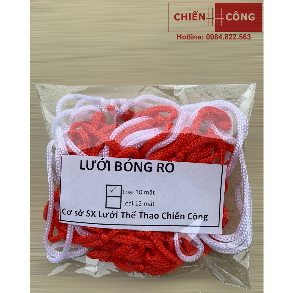 Lưới Bóng Rổ Siêu Rẻ - Cho vành 30cm, 35cm, 40cm, 45cm