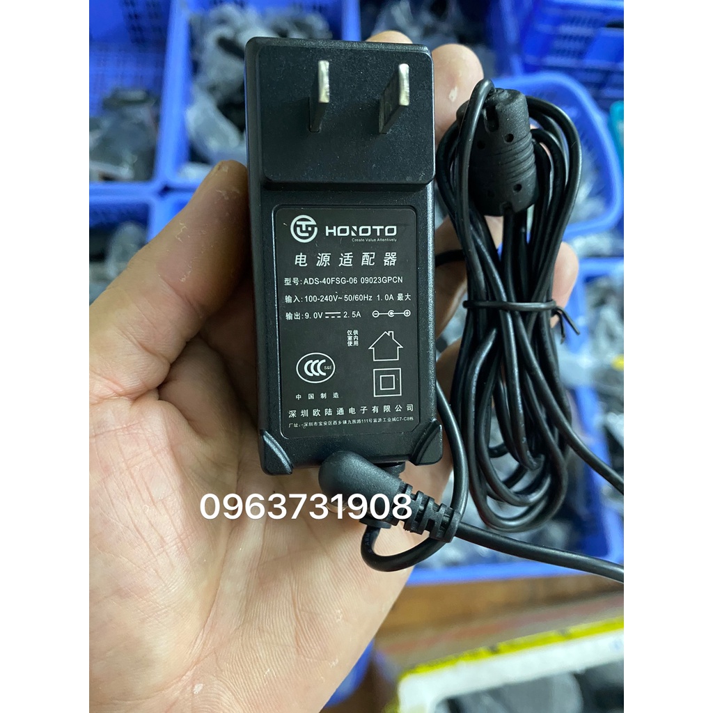 Cục nguồn 9V-2.5A hàng cao cấp