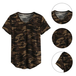 Áo thun hoạ tiết camo
