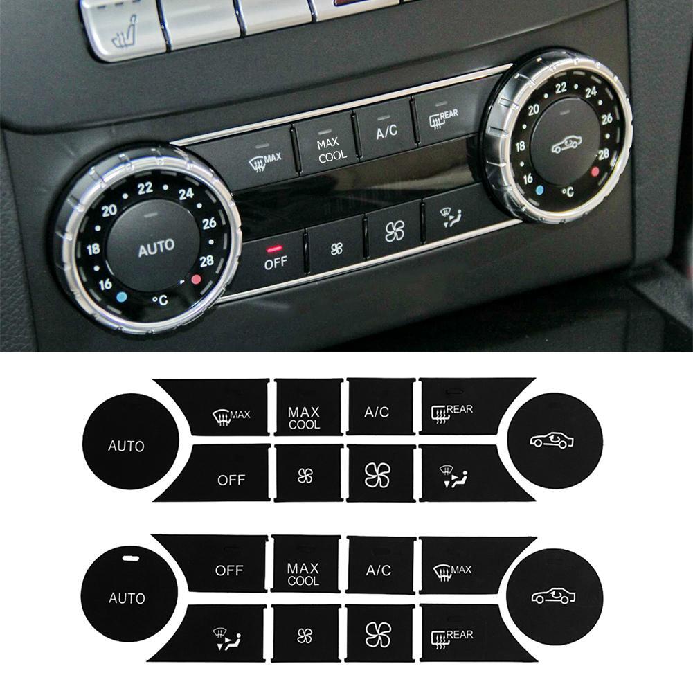 Miếng dán nút bấm A / C cho W204 c300 08-14
