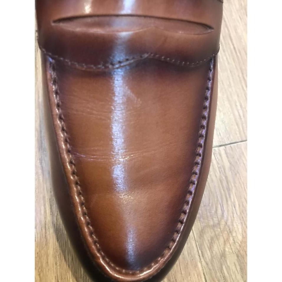 Giày tây nam công sở chính hãng, giày tây nam handmade da bò thật cao cấp mh1 | BigBuy360 - bigbuy360.vn