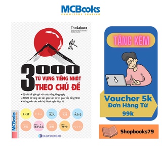 Sách - 3000 từ vựng tiếng Nhật theo chủ đề