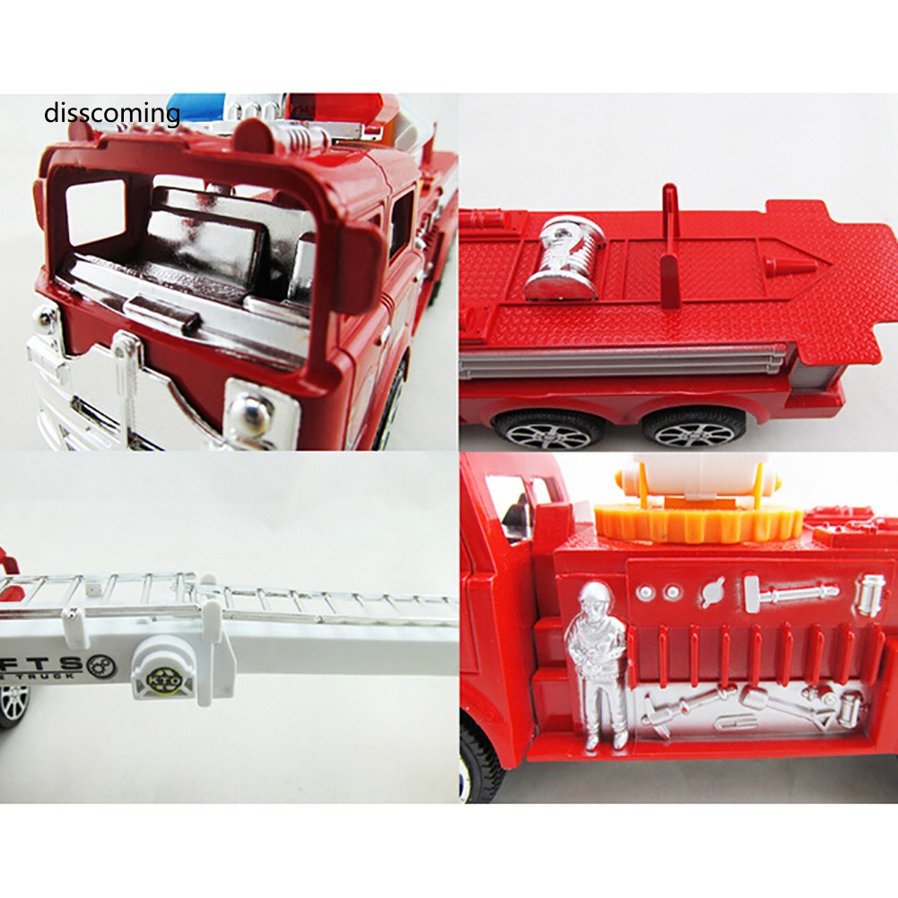 Đồ chơi mô hình xe cứu hỏa cho trẻ em