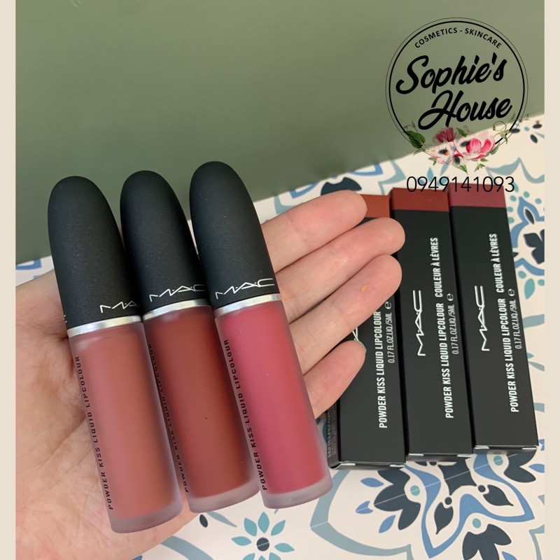 Son kem MAC Powder Kiss Liquid 982 / 983 / 987 / 988 / 989 / 991 / 997 / 998