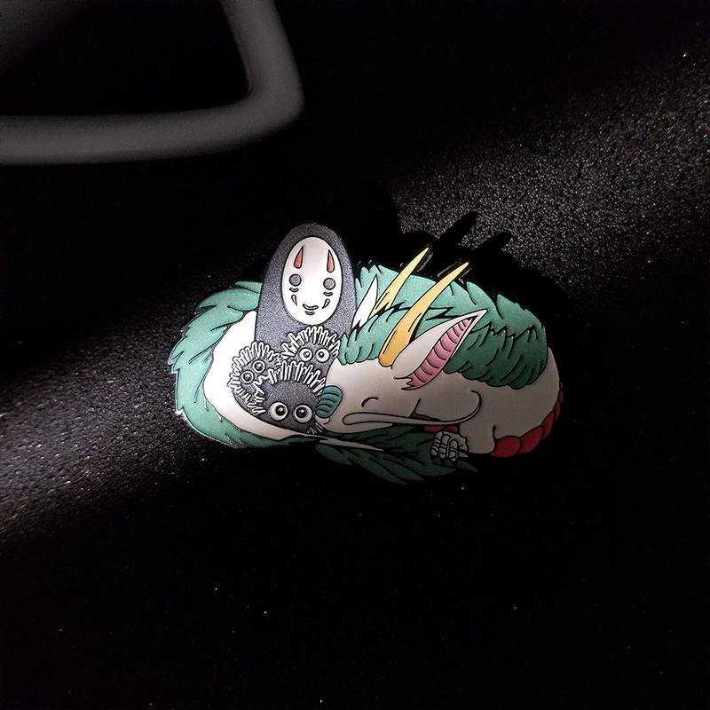 Ghim cài áo QIHE JEWELRY hình rồng hoạt hình dễ thương