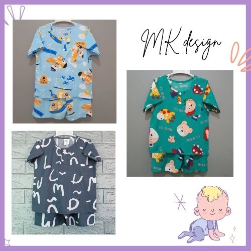 COMBO 3 bộ quần áo bé trai vải tole  loại 1 mềm mại, thoáng mát,ít co rút thấm hút mồ hôi