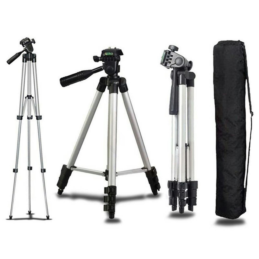 Tripod Giá Đỡ Điện Thoại ⚡ FREESHIP ⚡ Giá Đỡ Chụp Ảnh Điện Thoại Tripod 3 Chân 3110 Tặng Kèm 1 Kẹp Điện Thoại | BigBuy360 - bigbuy360.vn