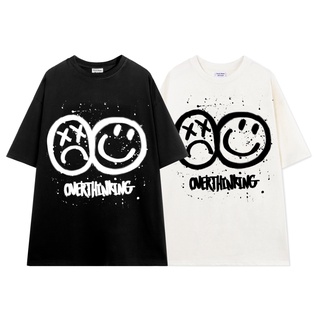 Áo thun ff form rộng overthinking, vải thun 2 chiều 100% cotton 250g
