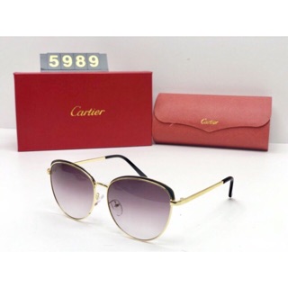Kính mát nữ catier 5989 cao cấp màu khói