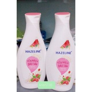 Kem dưỡng ẩm trắng da Hazeline yến mạch dâu tằm 230ml