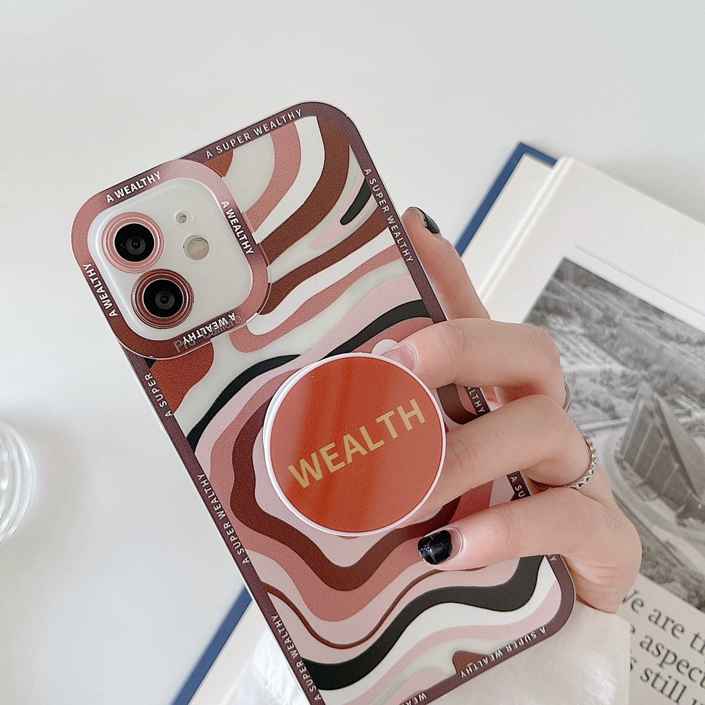 Giá Đỡ Điện Thoại Để Bàn Màu Trắng Sáng Tạo