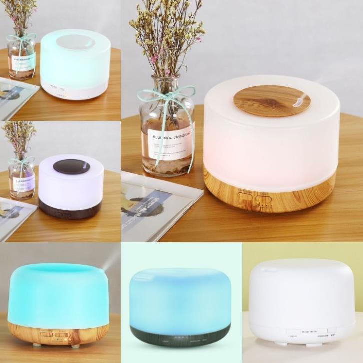 Máy phun sương tinh dầu , Máy xông tinh dầu 550ml - Hàng chính hãng, bh 12 tháng