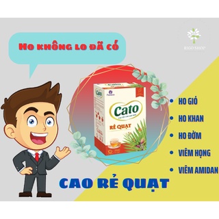 Cao rẻ quạt Faneco  dùng ho gió, ho khan, ho đờm, ho lâu ngày, long đờm