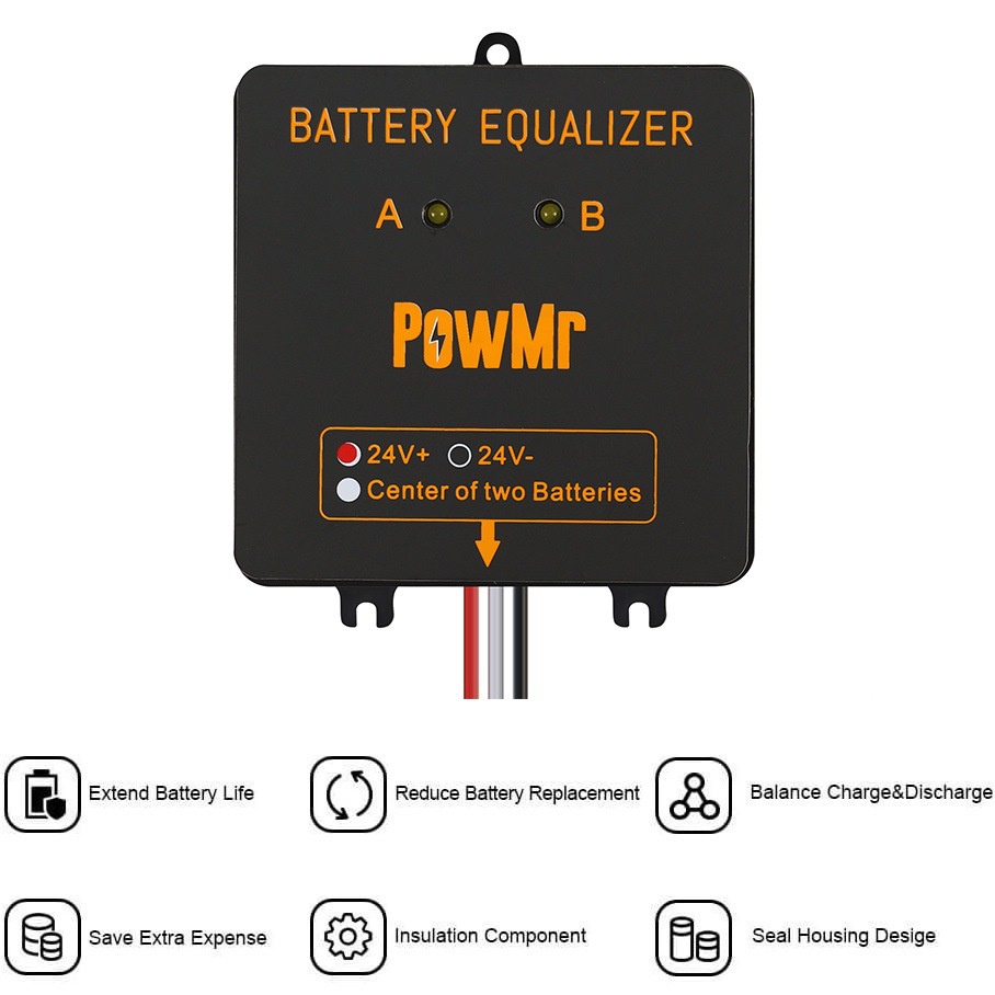 Hệ Thống Cân Bằng Pin Axit Chì 2 X 12V N * 12V