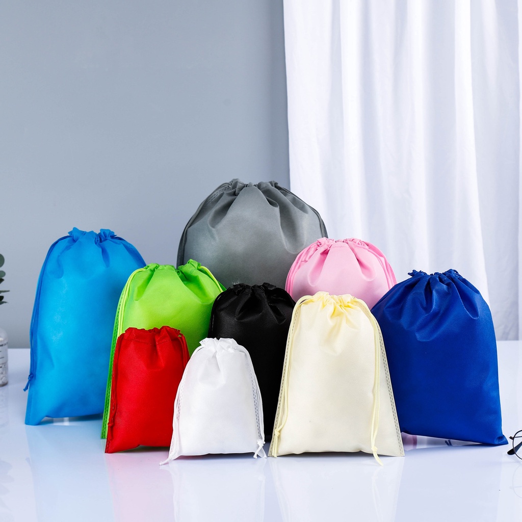 1 Túi Rút Đựng Giày Chống Bụi Bằng Vải Không Dệt Ốp