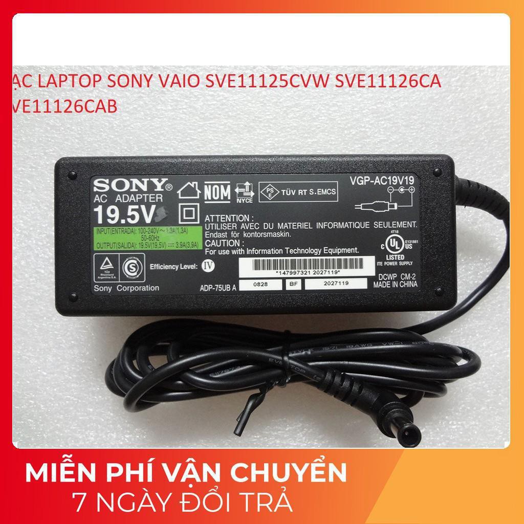 ⚡️[Sạc zin]SẠC LAPTOP SONY VAIO SVE11125CVW SVE11126CA SVE11126CAB