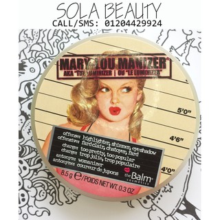 Phấn bắt sáng Highlighter Mary-Lou Manizers - The Balm