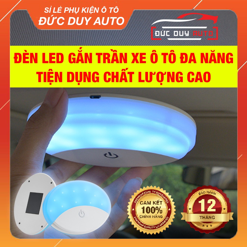 [Mã SR11JUNE5 giảm 20K đơn 50K] [FREESHIP❤] Đèn led gắn trần xe ô tô đa năng tiện dụng chất lượng cao