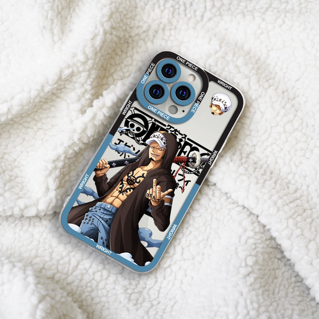 Ốp lưng iphone cạnh vuông Trafalgar D.Water Law One Piece anime Wrightcase 6plus/7/8/8plus/x/xs/11/12/pro/max/plus/proma