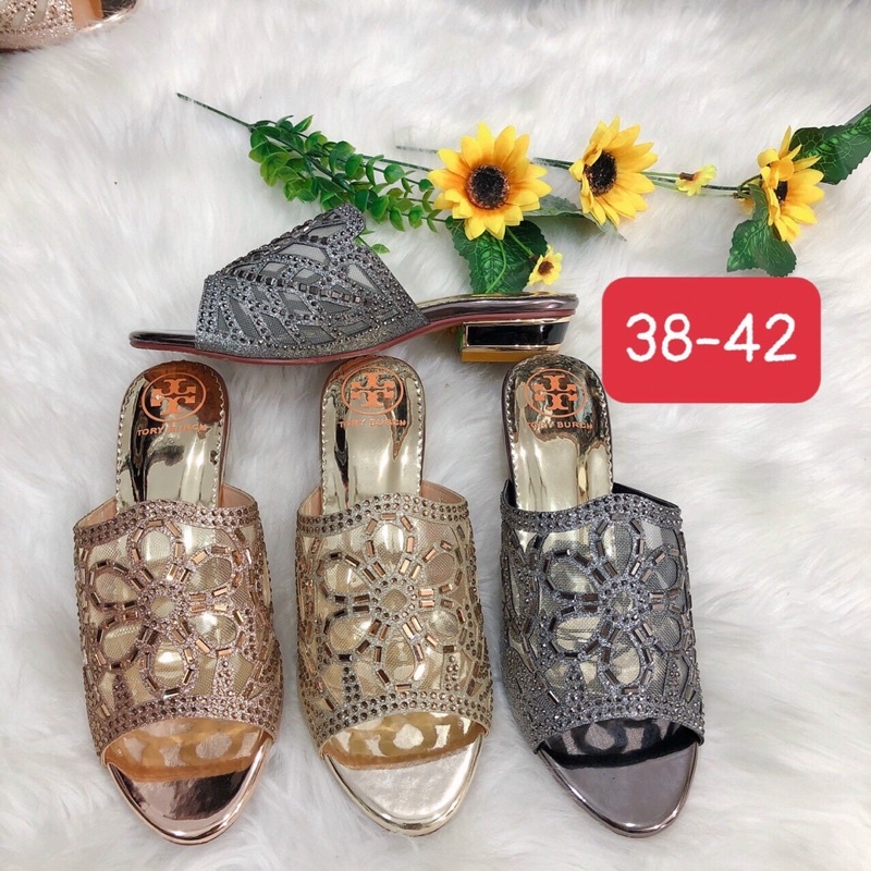 Guốc trung niên số lớn  36-43 gót 3p