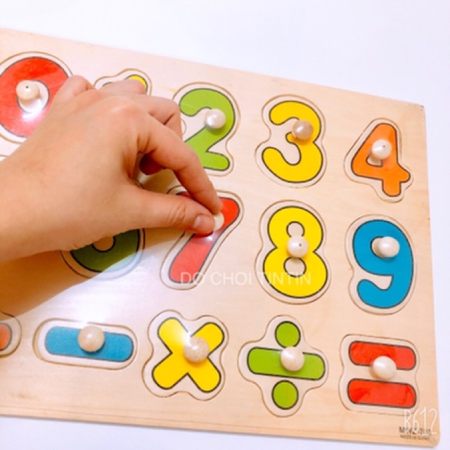 [BÉ HỌC-Nhiều MẪU] Đồ chơi bảng gỗ giúp bé luyện trí nhớ