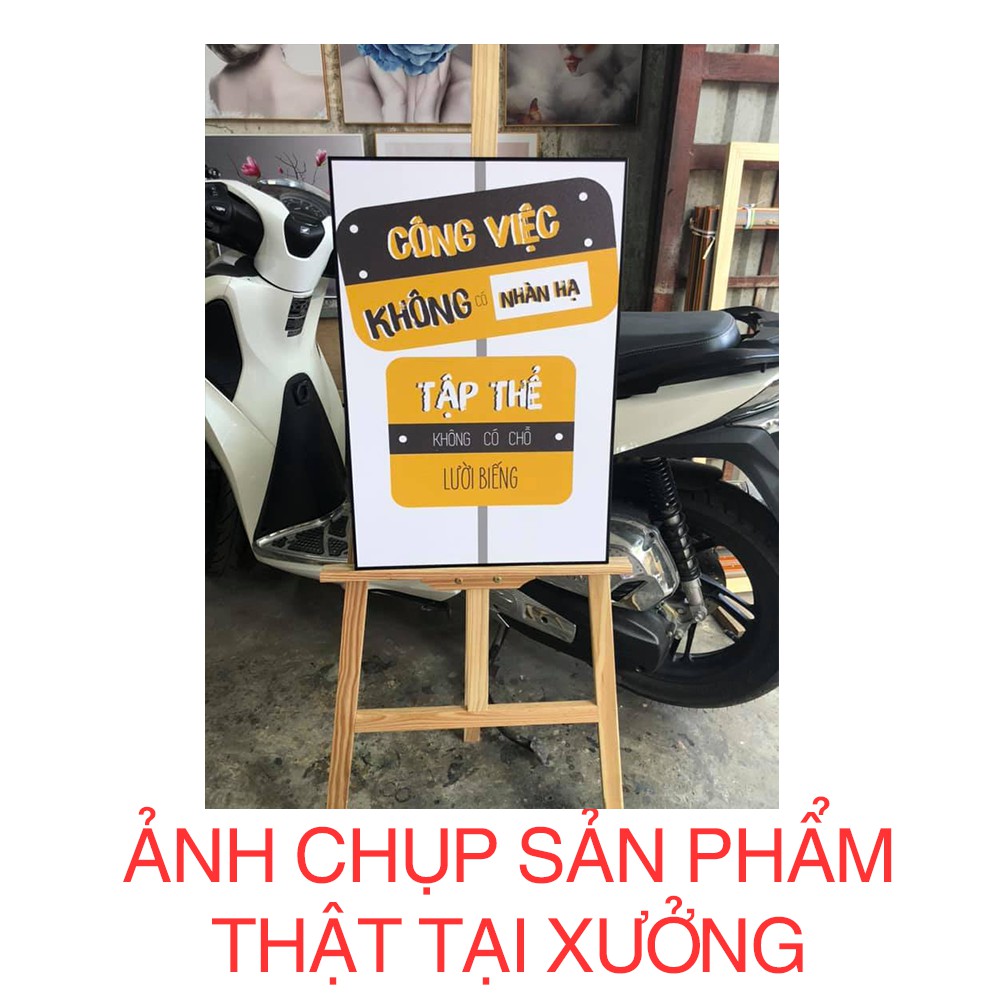 Tranh động lực - Thất bại để thành công -  Canvas cao cấp ( đã kèm khung ) - DL31