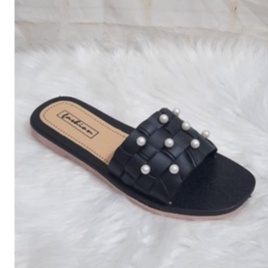 DÉP LÊ THỜI TRANG NỮ QUAI ĐÍNH HỘT CHÂU