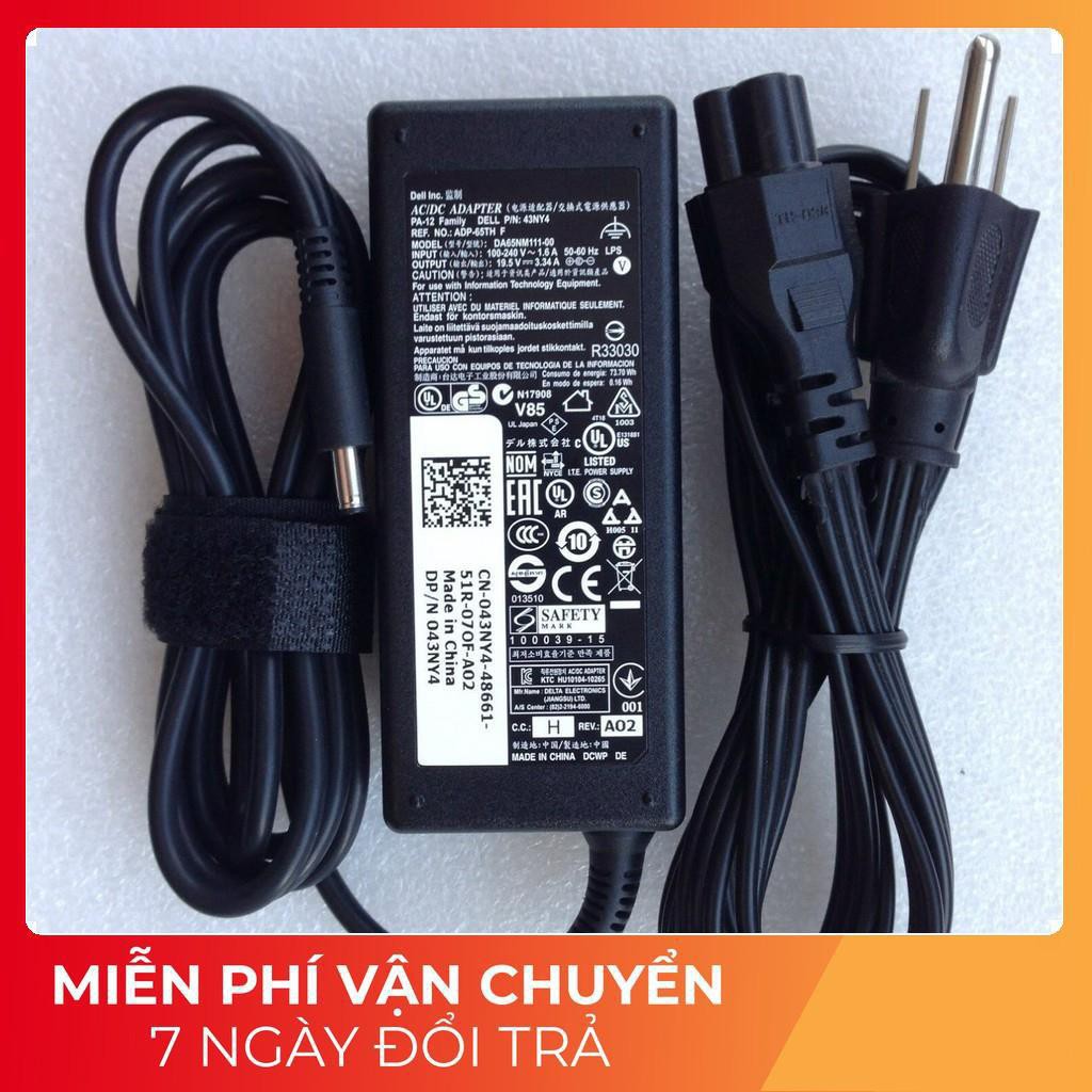 ⚡️[Sạc zin] Sạc laptop Dell Inspiron 5593 P90F P90F002 19.5V - 2.31A - 3.34A - 45W - 65W Chân kim nhỏ 4.5 x 3.0 mm