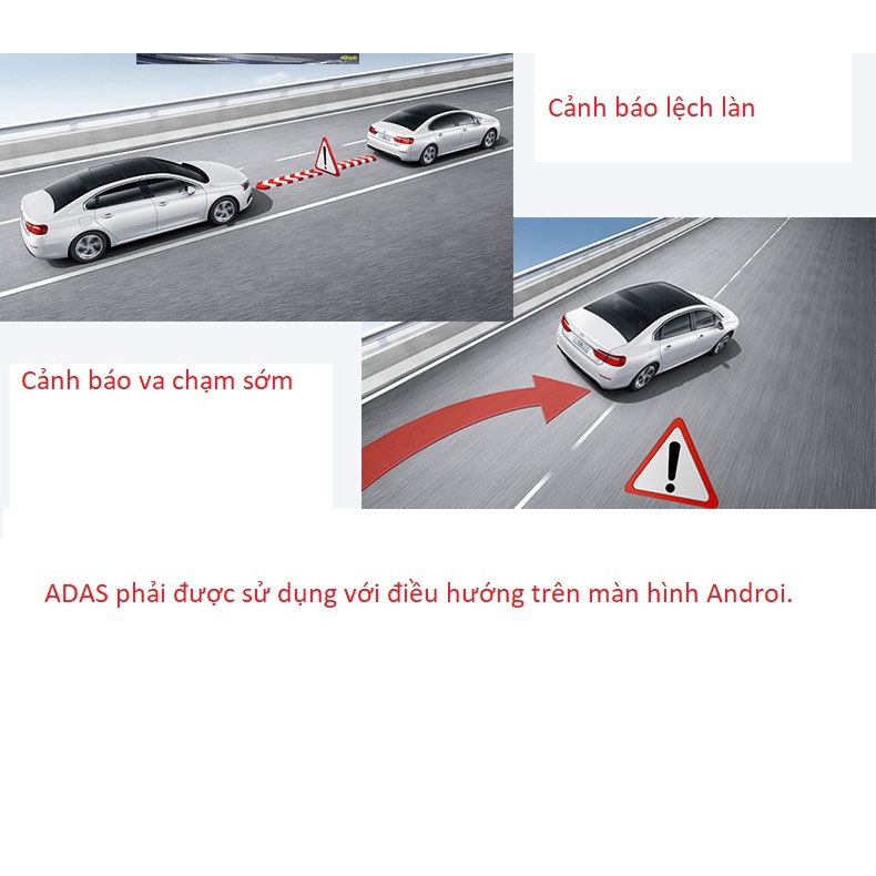 Camera hành trình màn hình androi V2 wifi - Xem video trên điện thoại và màn hình điện thoại