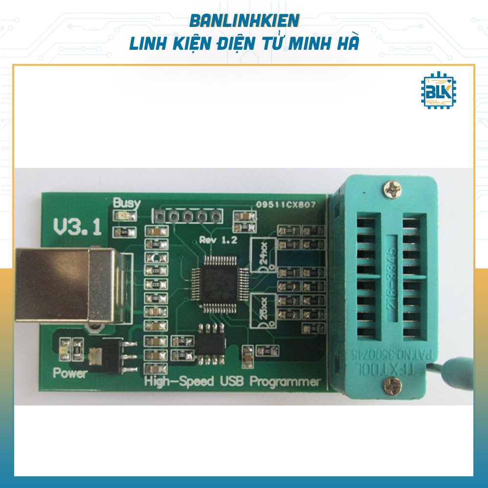 Mạch Nạp ROM Hùng Cường Programmer V3.1