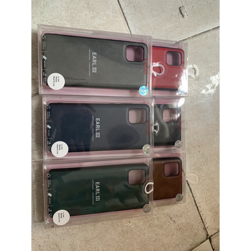 Ốp lưng da xlevel cho samsung Note 10 Lite