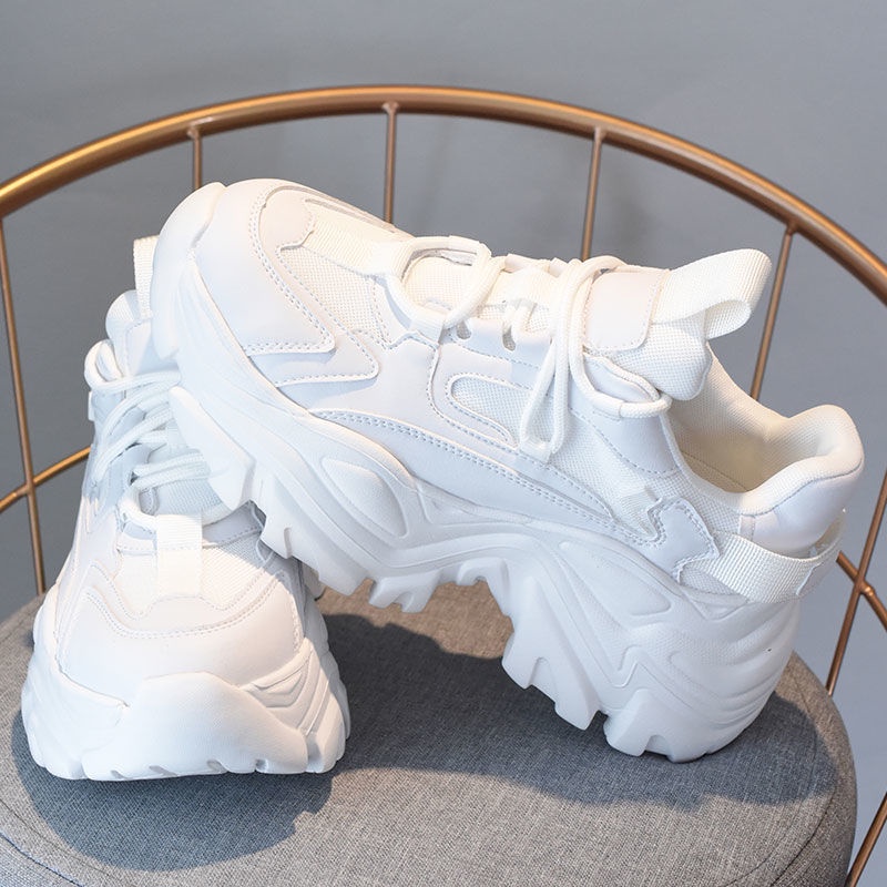 Giày Thể Thao Đế Dày Tăng Chiều cao Phong Cách Mới Dành Cho Nữ