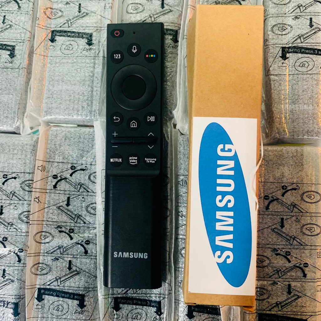 Điều Khiển TV SAMSUNG AU giọng nói có chức năng micro  Đa năng Mới Nhất Sử dụng các dòng AU QLED QNED  CRYSTAL 2021