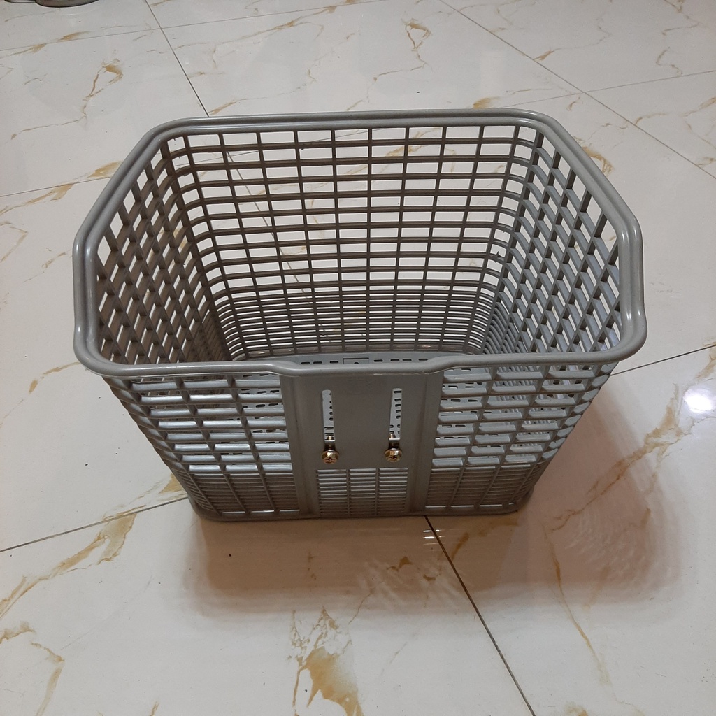 Giỏ xe đạp nhựa thông dụng