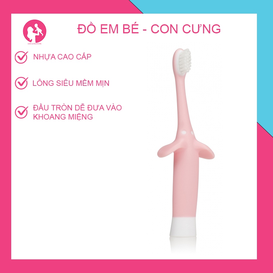 Bàn chải đánh răng voi từ Dr Brown's - con cưng