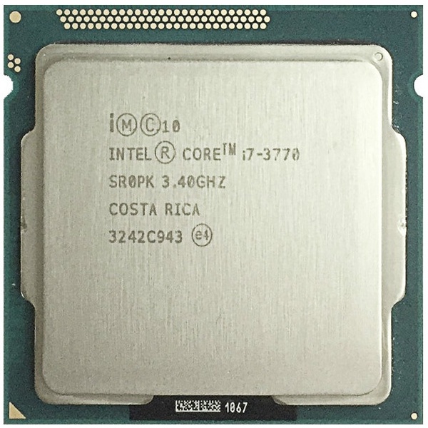 Vi xử lý intel i7 3770 socket 1155 hàng đẹp. bảo hành 1 tháng sử dụng.