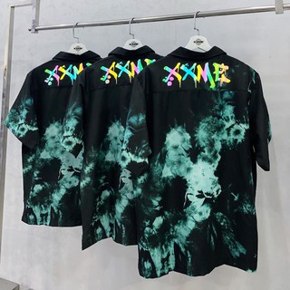 Sơ mi Tie dye - Phản quang cầu vồng