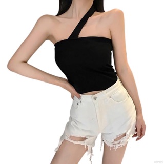 [CÓ SẴN] Áo ống thun co giãn dây chéo