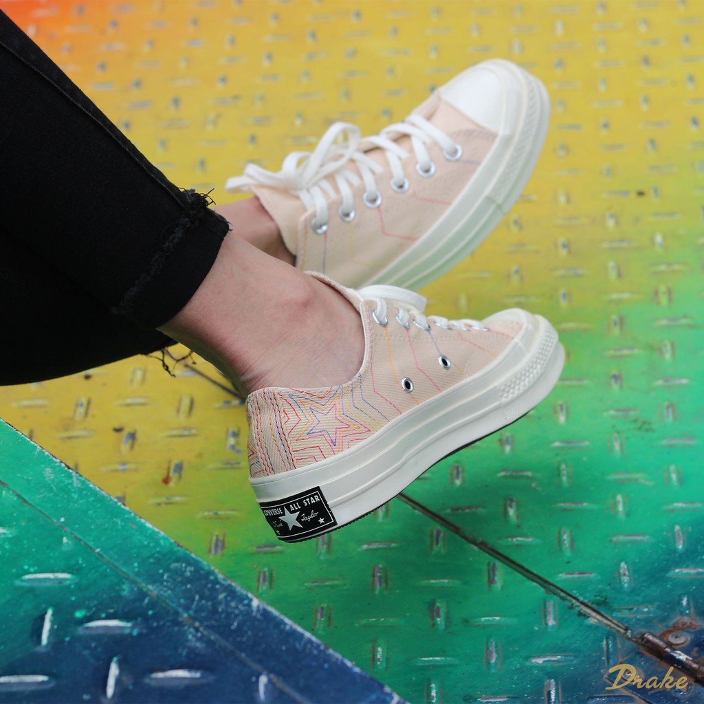 [Mã MABRCV26 giảm 10% đơn 500k] Giày sneakers Converse Chuck Taylor All Star 1970s Rainbow 164966C