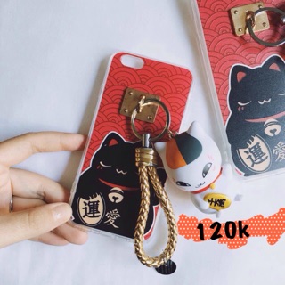 CASE MÈO MAY MẮN KÈM MÓC KHOÁ
