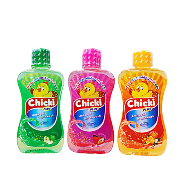 Chicki nước súc miệng dành cho trẻ em