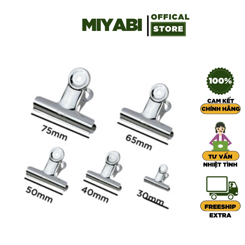 Kẹp inox 75mm/64mm/52mm/40mm/30mm/21mm