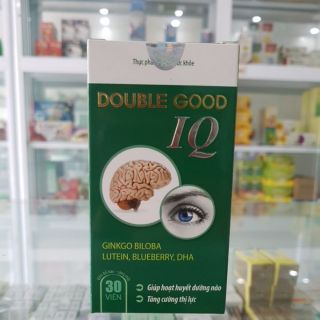 DoubleGood IQ Lọ 30 viên – Hoạt huyết dưỡng não, tăng cường thị lực