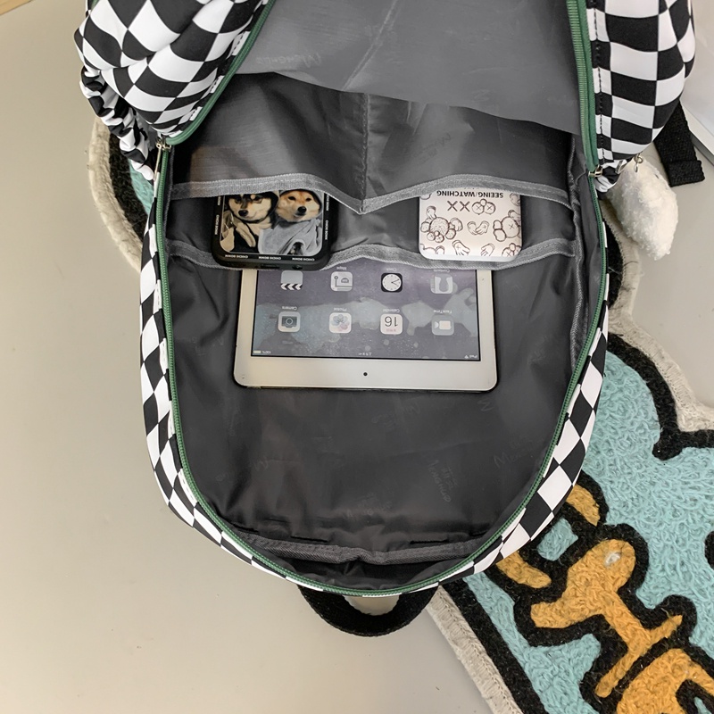 Ba lô PRETTYZYS sức chứa lớn 14 inch phong cách Hàn Quốc 2022 đi học dành cho nữ tuổi teen