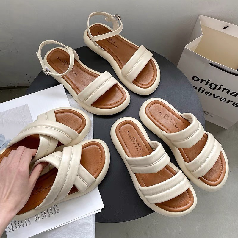 Dép Quai Hậu Nữ, Dép Hai Quai Thời Trang Qc Cao Cấp TRINH LÊ SHOP GIÀY DÉP