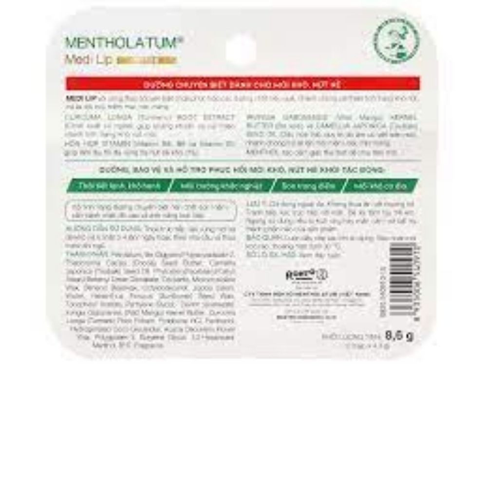 Son dưỡng MENTHOLATUM Medi Lip Stick - 4,3g