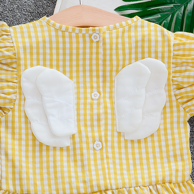 Áo vest thời trang nữ 0-4 năm đẹp váy baby mặc váy Rok dễ thương gái với đôi cánh | BigBuy360 - bigbuy360.vn