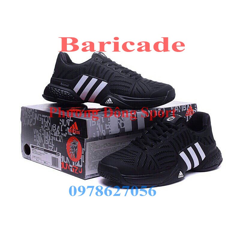 GIÀY TENIS Barricade - SIÊU BỀN - BLACK